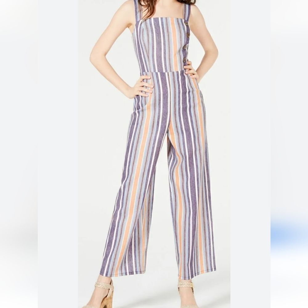 Fishbowl Linen Blend Jumpsuit